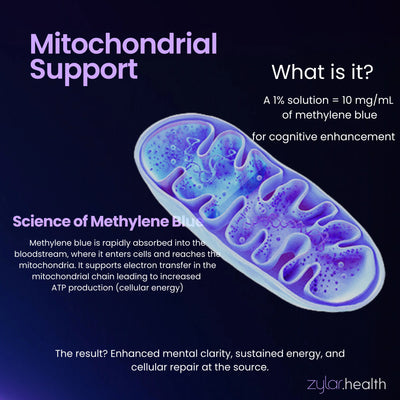 Methylene Blue 1% Solution – USP Grade Drops | Zylar Health